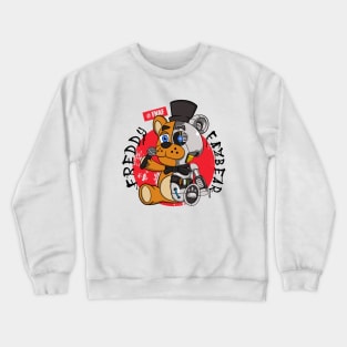 Freddy Fazbear FNAF robot  cute Crewneck Sweatshirt